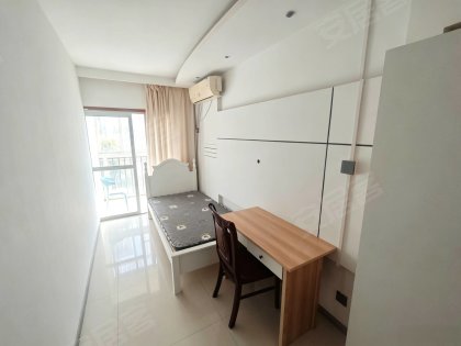 蜀南庭苑近新华学院阳台房_南北通透_20平_家电齐全