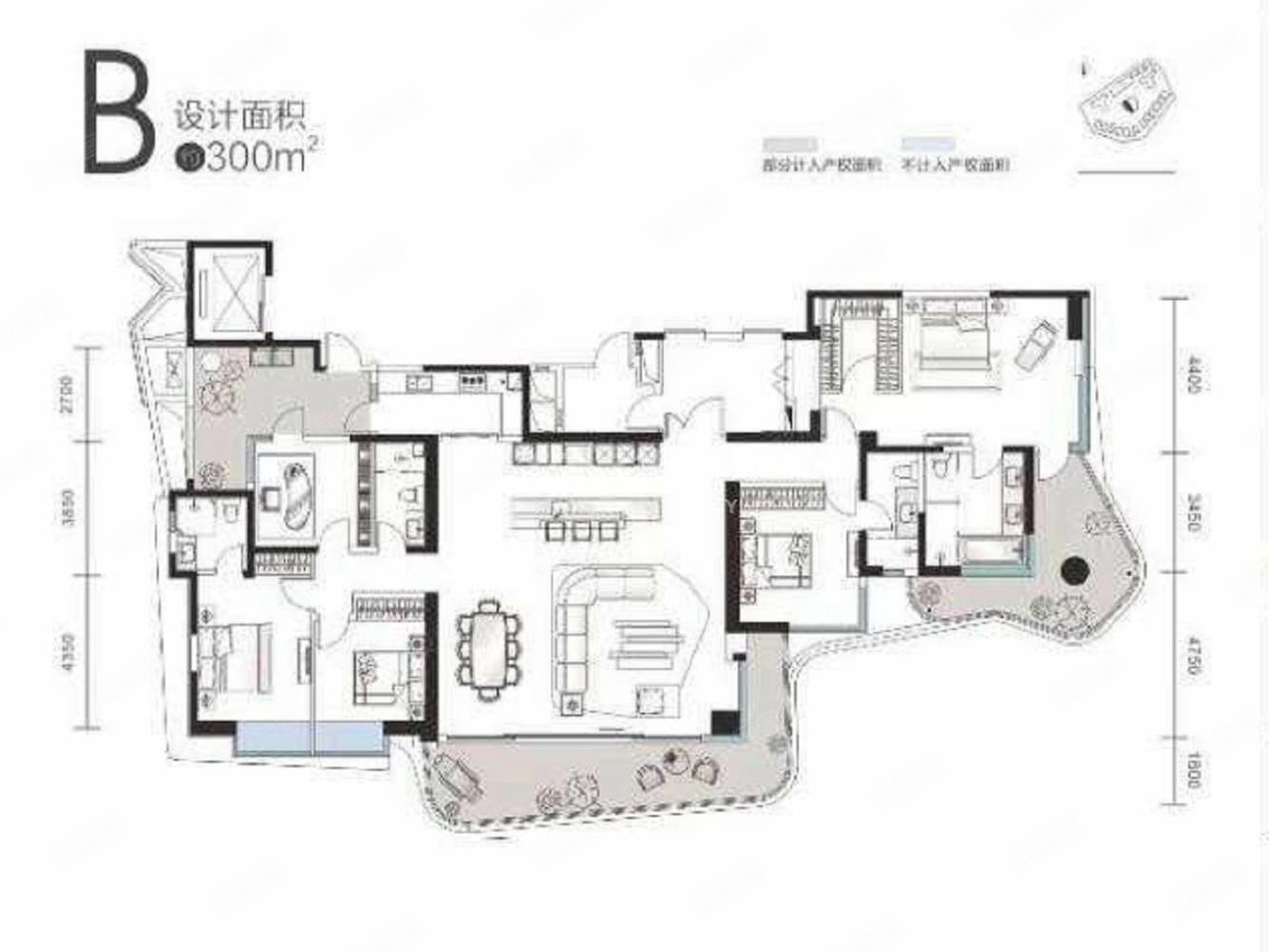 南门 麓湖生态城 看湖大平层 业主诚心出售,麓湖生态