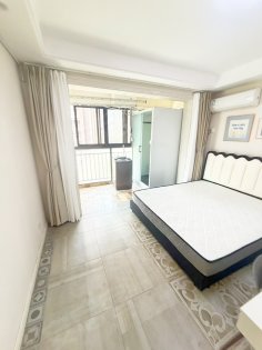 云谷路地铁口滨湖银泰徽商中行东方蓝海阳台独卫包网包物业可短租