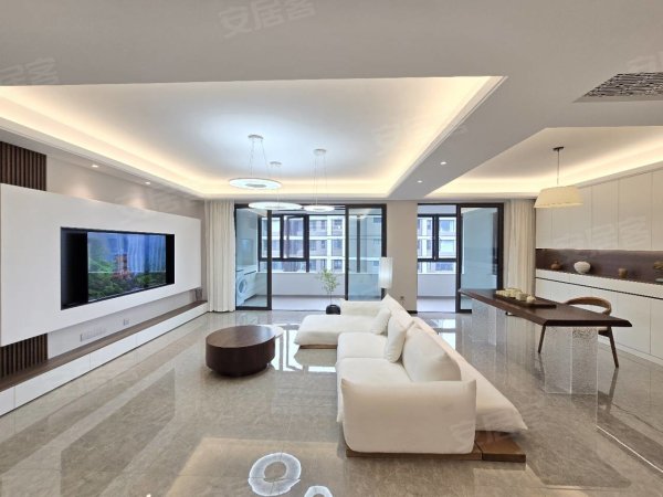 珺和府三房三卫_中古风_超大横厅_省府高端住宅_可月付