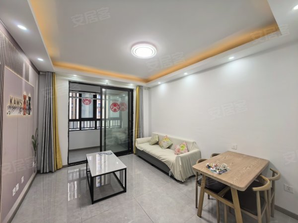 新店雅苑精装两室可短租可月付民用水电包物业