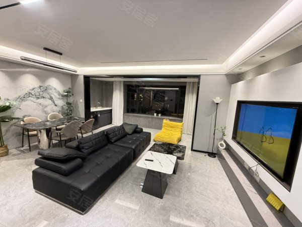 月付实图实拍_省府板块_精装大横厅_中央空调_烤箱_洗碗机