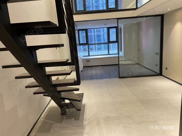 loft炒鸡捡漏,融创中心中南广场二手房,123万,2室1厅,2卫,57平米-天津