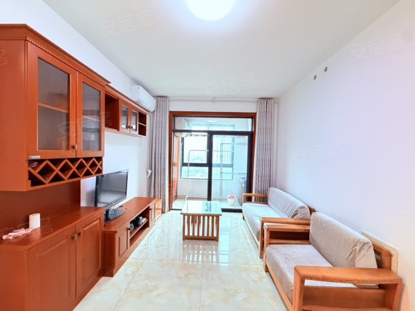 宝能一期业主自住精装一居室全屋定制实木家居家电齐全拎包入住