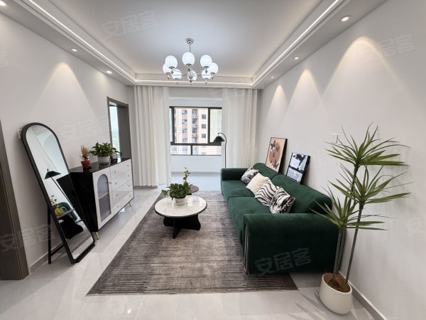 急租！已做好保洁_磨店二期_楼下就是地铁口_整租两室免费停车