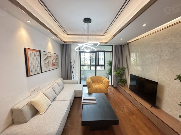 文一豪门金地_精装三室两卫_全屋定制装修_全屋中央空调带地暖