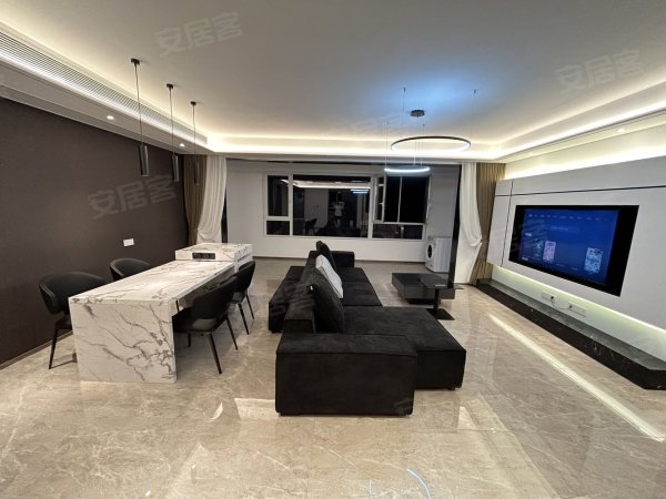 实图实拍_横厅大洋房_可月付_省府板块_高端住宅_拎包入住