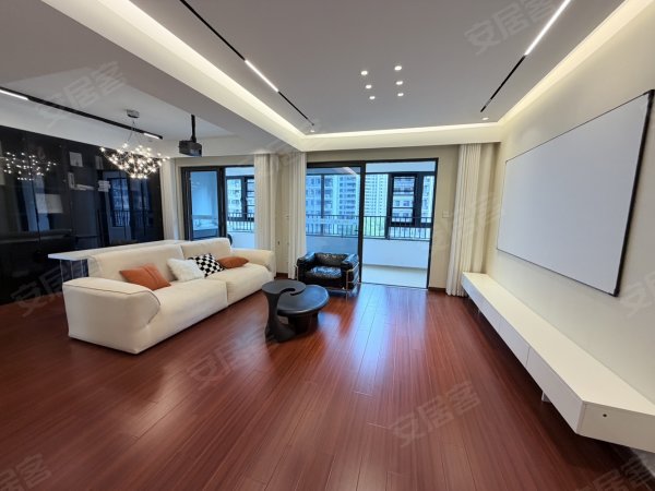 可月付_实景拍摄_包河万象汇_润城中心_大横厅全屋定制领包入