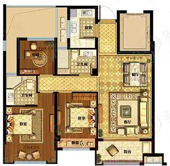 杭州萧山北干新城香悦公馆(公寓住宅)实价五号线通惠中路商品房三室