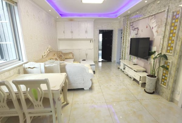 顺园精装二室，住家装修全屋定制墙体柜子采光充足，适合住家
