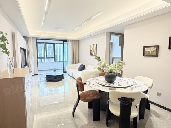 可月付建发郡和府骆岗公园近1步1景网红奶油轻奢风全屋定制