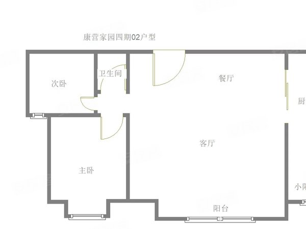 北京朝阳孙河康营家园四期b区康营家园四期b区 1室1厅1卫 4000元月