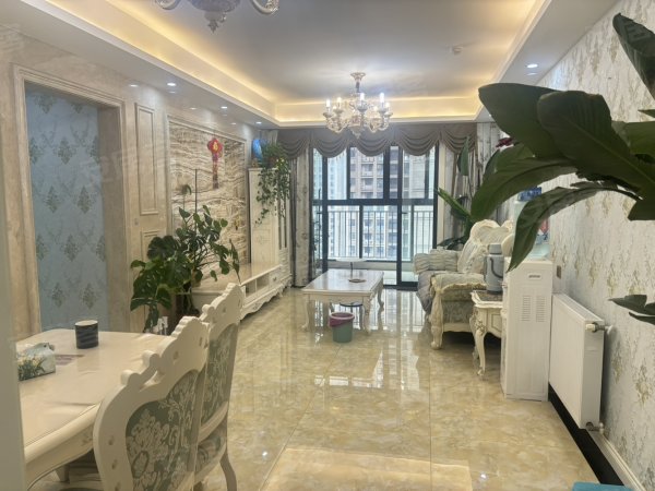 有暖气_新地中心华润凯旋门精装修三房出租拎包入住看房方便
