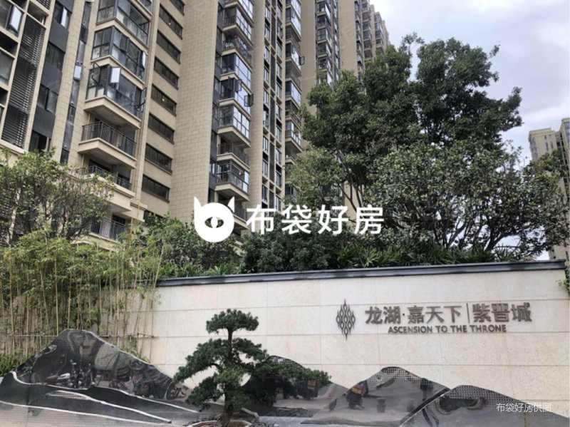 龙湖嘉天下高层视野前看中庭后看公园4室131平262.64万