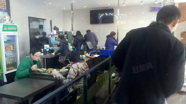 【4图】四平路地铁站50米,适合快餐,大食堂