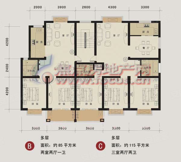 平舆县盛世嘉园户型图,户型图平面图(第10页)_大山谷图库