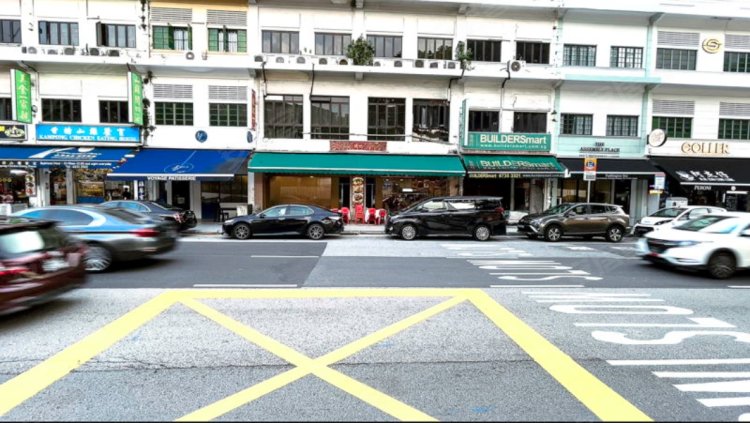 【新加坡】256欧南路近牛车水4层临街商业地产出售