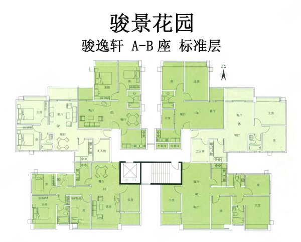蠡县蠡州骏景户型图,蠡县蠡州骏景,3房户型图户型(第17页)_大山谷图库