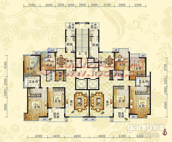 富力城户型图,无锡富力城户型图大全,富力城房型图