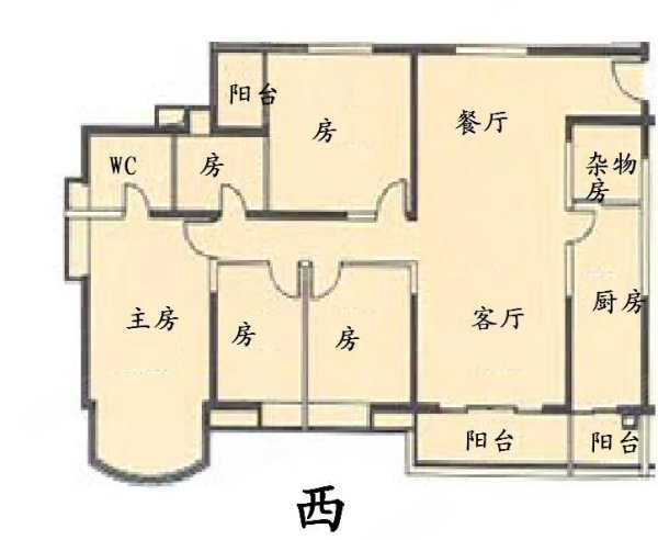 天誉花园户型图,广州天誉花园户型图大全,天誉花园房型图-广州安居客