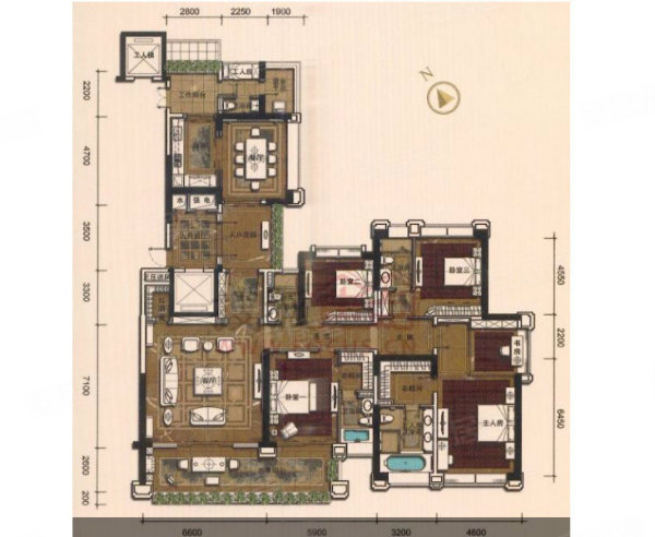 珠光御景壹号户型图,广州珠光御景壹号户型图大全,壹