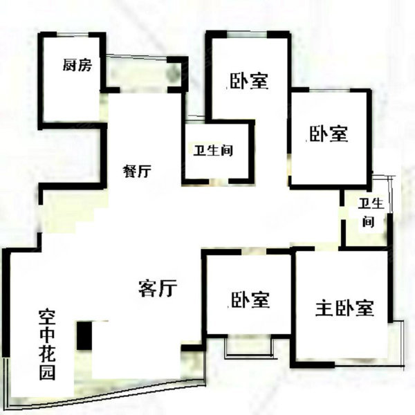 上海小区 浦东小区 陆家嘴小区 汤臣一品 汤臣一品户型图  9室9厅1卫