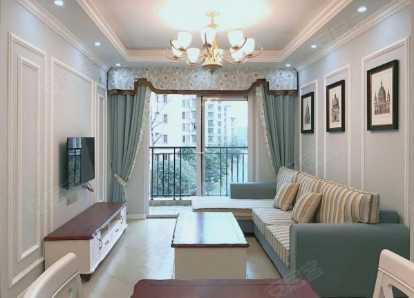 蔡家自贸区,金科城,精装2房,带品牌家具家电,没