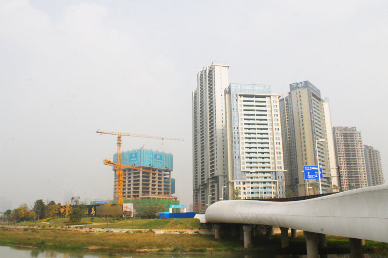 复地金融岛实景图