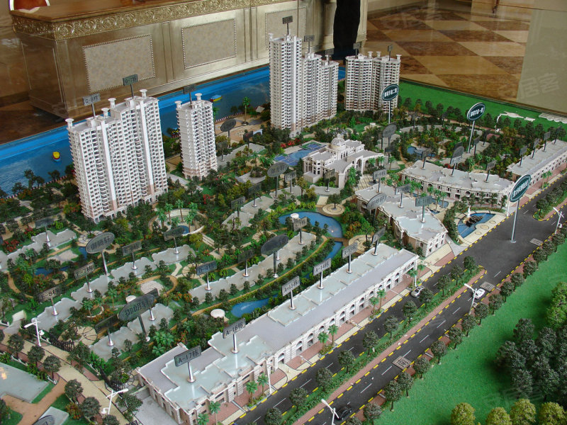 广州珠江御景湾-沙盘图(33) - 广州安居客