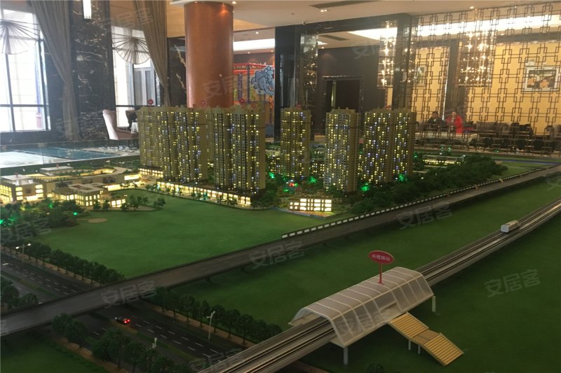 西安恒大国际城-沙盘图(12)