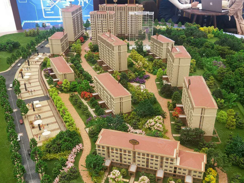 大连万科翡翠书院-沙盘图(4) - 大连安居客