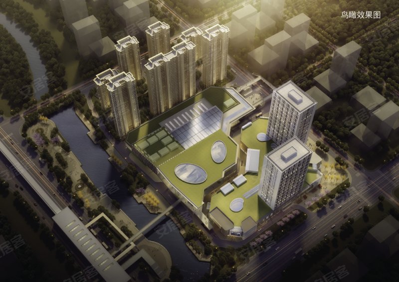 奉化宝龙广场效果图