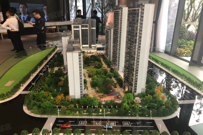 铂悦府沙盘图