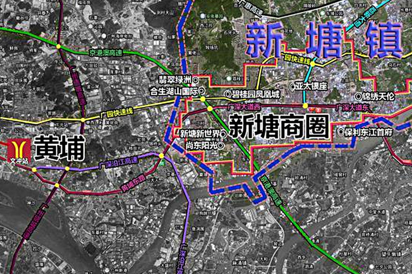 实探新塘的傲气 市场缺货 地铁将通 商圈发达
