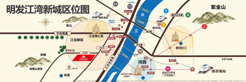 明发江湾新城:首付6万起,江北品质三房_南京_楼盘评测_安居客
