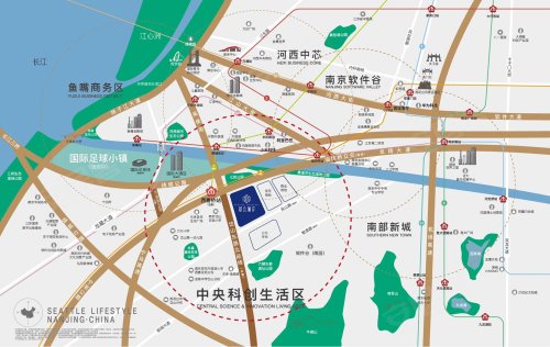 都会澜岸:两桥板块78-124㎡精工户型-南京58同城