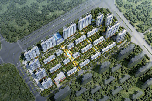 建业神火·新筑:现代设计风格——光筑美学社区!_商丘