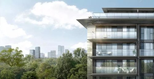 ∧湖畔云庐建筑立面效果图