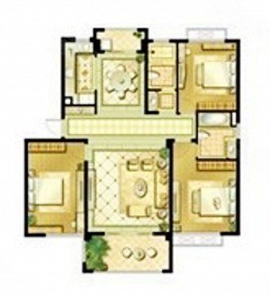 花桥裕花园,4室2厅2卫,昆山市花桥镇薛赵路光