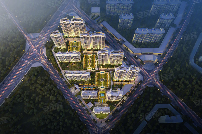 宝丰建业壹号城邦 国际大都会建筑风格