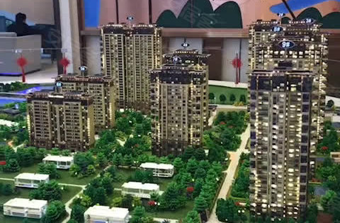 路劲时代城动态:二期天峦沙盘区位图,可以点头像咨询