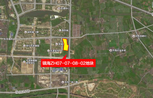 镇海城投2.7亿拿下骆驼商住用地!楼面价8310元
