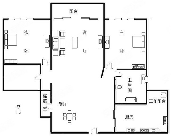 万科MIXTOWN,2室2厅1卫,昆山市花桥镇集善路
