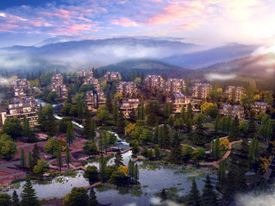位于峨眉山中山段的峨眉半山七里坪,紧邻峨眉山风景区,在峨眉山麓