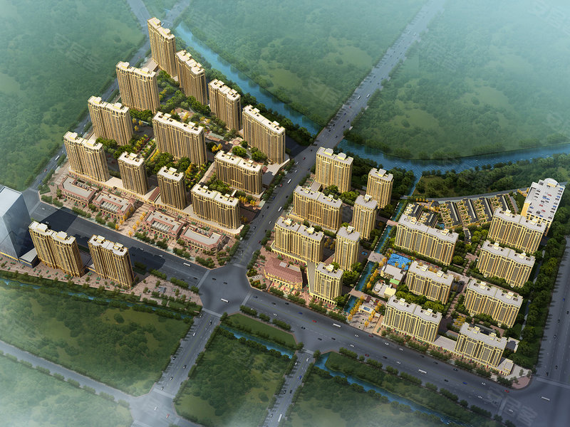 盐城热门活动 万泰时代城  项目总体规划东至范公路,北至小洋河,西至