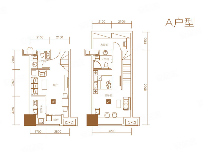 百步亭现代城loft(隐藏)