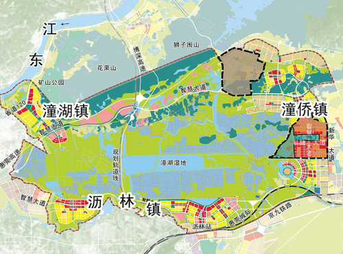 潼湖生态智慧区总体规划——起步区规划图