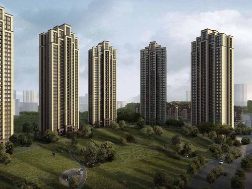 公园置尚效果图高清图片
