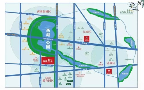 驻马店楼盘 新蔡县 新蔡建业桂园 作为西湖新区的代表性项目  建业桂
