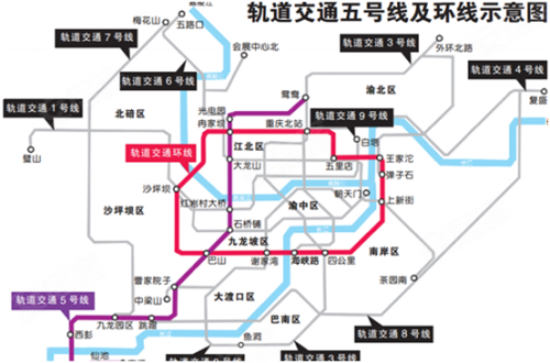 全球首条互联互通地铁,重庆轻轨五号线解决世界性难题